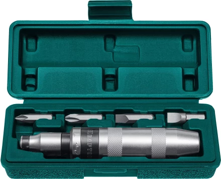 Отвертка ударно-поворотная 6 предм. 25555 купить в Кургане