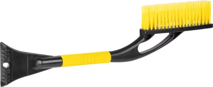 Щетка-сметка автомобильная STAYER &quot;MASTER&quot; для снега, со скребком, 605мм 61045_z01 купить в Кургане