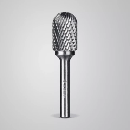 Зубр Твердосплавная борфреза C - цилиндр со сферическим концом, 16 х 25 мм (28802-16-25) купить в Кургане