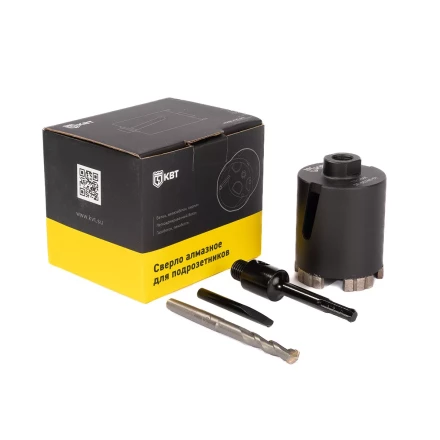 Коронка КВТ SF-68/65 5T с адаптером SDS-Plus серия ПРОФИ (102560) купить в Кургане