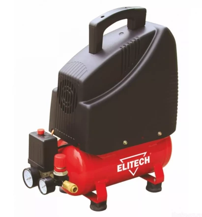 Компрессор безмасляный поршневой прямой привод Elitech КПБ 190/6 купить в Кургане