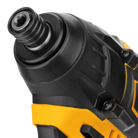 Винтоверт ударный аккумуляторный Denzel 26511 бесщеточный CID-IB-200-0, 18В Li-Ion купить в Кургане