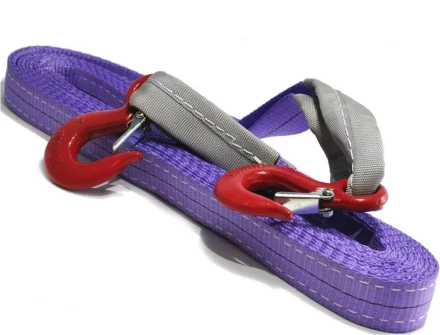 Буксир текстильный ленточный TOR БТЛ 9,0 т 6,0 м (крюк-крюк) 1011042 купить в Кургане