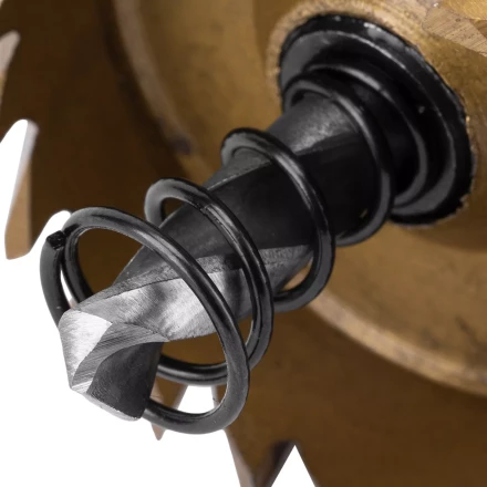 Коронка по металлу HSS, 38 мм, нитридтитановое покрытие Denzel 724111 купить в Кургане