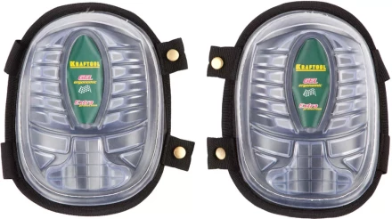 Наколенники KRAFTOOL &quot;EXPERT&quot; с гелевым наполнителем и эргономичной пластиковой накладкой 11510 купить в Кургане