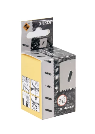 Коронка Bi-Metal Ф22 мм М3 Энкор 24122 купить в Кургане