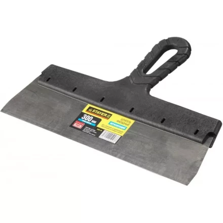 Шпатель STAYER &quot;PROFESSIONAL&quot; фасадный нержавеющий, с пластмассовой ручкой, 300мм 1008-30 купить в Кургане