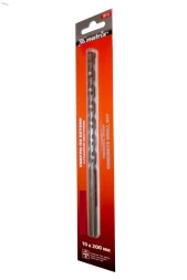 Сверло по бетону, 10 х 200 мм, 3-гранный хвостовик MATRIX 70711