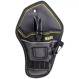 Кобура KRAFTOOL "INDUSTRIE" для шуруповерта, с отделениями для бит и сверл 38744