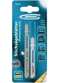 Набор полотен для электролобзика универсальный 2шт GROSS 78256 купить в Кургане