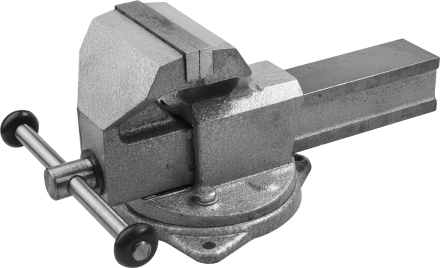 Тиски слесарные ЗУБР с поворотным основанием серия ЭКСПЕРТ 32606-125 купить в Кургане