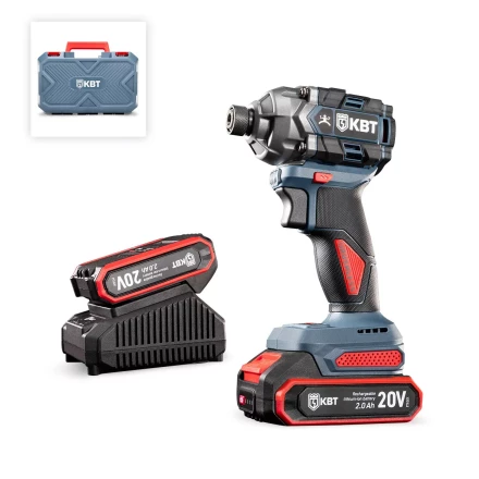 Винтоверт ударный бесщеточный аккумуляторный КВТ SB-20-230 с быстрозажимным патроном 1/4&quot; (6.35 мм) (102590) купить в Кургане