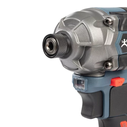 Винтоверт ударный бесщеточный аккумуляторный КВТ SB-20-230 с быстрозажимным патроном 1/4&quot; (6.35 мм) (102590) купить в Кургане