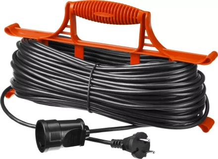 Удлинитель электрический &quot;MAXElectro&quot; на рамке, 50 м, 1 гнездо, STAYER 55018-50 купить в Кургане