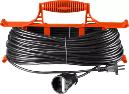 Удлинитель электрический &quot;MAXElectro&quot; на рамке, 50 м, 1 гнездо, STAYER 55018-50 купить в Кургане