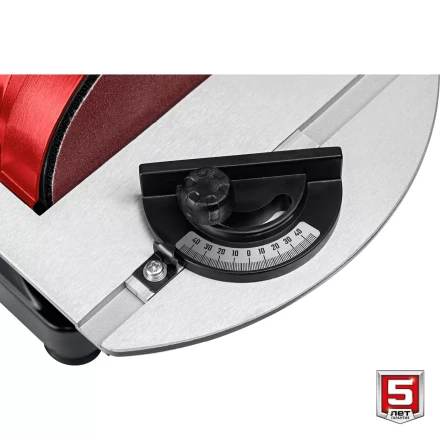 ЗУБР d 125 мм, 25 х 762 мм лента, 350 Вт, тарельчато - ленточный шлифовальный станок (СШЛ-350) купить в Кургане