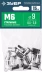 ЗУБР М6, станд. бортик, 15 шт, стальные резьбовые заклепки с насечками, Профессионал (31318-06) купить в Кургане