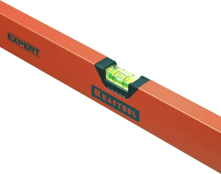 Уровень коробчатый &quot;EXPERT&quot;, KRAFTOOL 34710-100, 2 ампулы, 0,5 мм/м, 1000мм 34710-100_z01 купить в Кургане