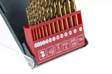 Набор сверл HAMMER No3 13шт. 1,5-6,5мм купить в Кургане