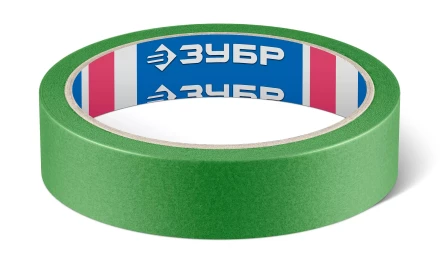 ЗУБР №300 24 мм х 25 м, для грубых и шероховатых поверхностей, малярная лента, Профессионал (12143-24) купить в Кургане