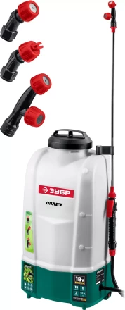 ЗУБР 15 л, аккумуляторный опрыскиватель (ОПЛ-15) купить в Кургане