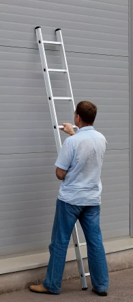 Лестница СИБИН приставная, 9 ступеней, высота 251 см 38834-09 купить в Кургане