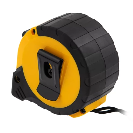 Рулетка Denzel 5м х 25мм, двухкомп. корпус, кнопка-пауза, 31543 купить в Кургане