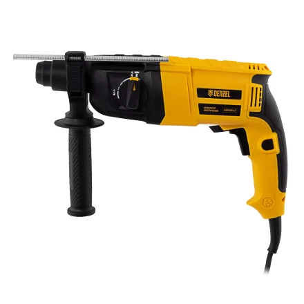 Перфоратор электрический Denzel RHH-600-22, SDS-plus, 600 Вт, 2,5 Дж, 2 реж. 26602 купить в Кургане