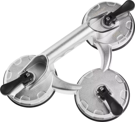 Стеклодомкрат ЗУБР &quot;ПРОФИ&quot; алюминиевый, профессиональный, тройной, 140кг 33723-3 купить в Кургане