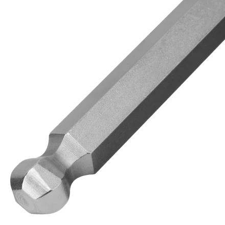 Набор ключей имбусовых, HEX, 2-12 мм, CrV, 9 шт., с шаром Сибртех 123637 купить в Кургане