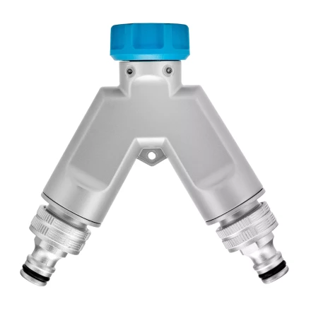 Разветвитель двухканальный Palisad 65832, с внутренней резьбой 3/4&quot;,алюминий, LUXE купить в Кургане