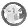 Шнур сетевой Denzel Energy Series, ПВС, 3 м, 3 x 1 мм, с неразборной вилкой, черный, 3 м, 37667 купить в Кургане