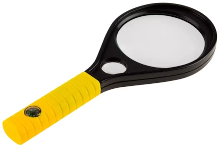 Лупа STAYER &quot;MASTER&quot;, пластиковый корпус, 2-х/6-и кратное увеличение, диаметр 90мм 40530-90 купить в Кургане