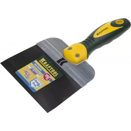 Шпатель KRAFTOOL фасадный с двухкомпонентной ручкой, нержавеющее полотно, 150мм 10036-150 купить в Кургане