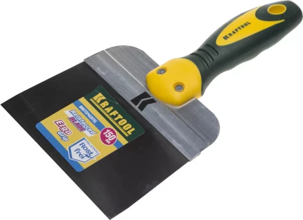 Шпатель KRAFTOOL фасадный с двухкомпонентной ручкой, нержавеющее полотно, 150мм 10036-150 купить в Кургане