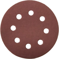 Круг шлифовальный ЗУБР Мастер?универсальный 8 отверстий Р40 125мм 35562-125-040