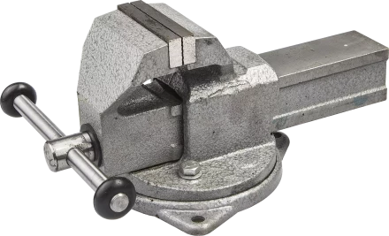 Тиски слесарные ЗУБР ЭКСПЕРТ с поворотным основанием серия ЭКСПЕРТ 32604-100 купить в Кургане