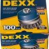DEXX. Щетка чашечная усиленная для УШМ, жгутированная стальная проволока 0,5мм, 100ммхМ14 35106-100 купить в Кургане