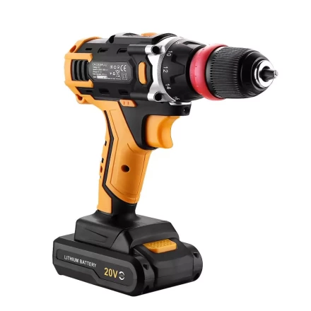 Дрель аккумуляторная DEKO DKCD20FU-Li, 063-4176, со съемным патроном купить в Кургане