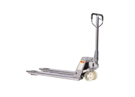 Тележка гидравлическая из нержавеющей стали 2500 кг 800 мм нейлоновые колеса TOR WH-25S 1042808 купить в Кургане
