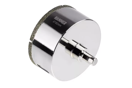 Коронка алмазная HAMMER Ф82мм HEX(DHS82.0*65/5) купить в Кургане
