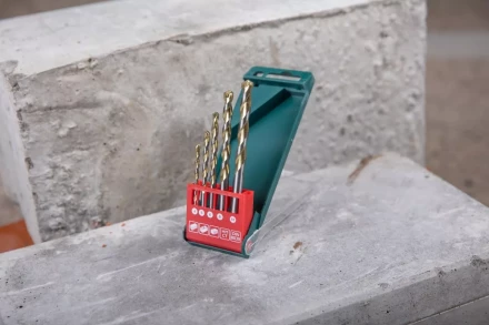 Набор сверл HAMMER No4 5шт. 4-10мм купить в Кургане