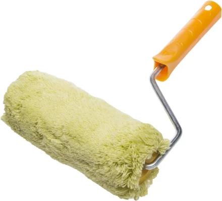 Валик фасадный SYNTEX ПОЛИАКРИЛ малярный в сборе, ворс 18мм, бюгель 8мм, 58х180мм, STAYER Profi 0322-18_z01 купить в Кургане