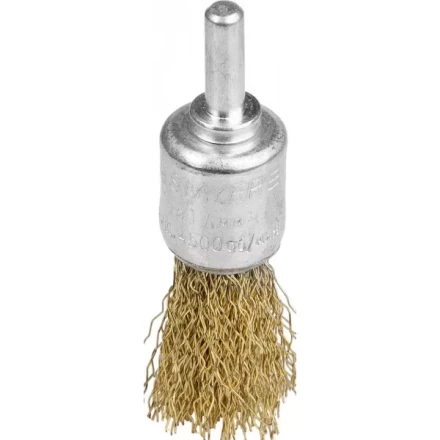 STAYER &quot;PROFESSIONAL&quot;. Щетка кистевая для дрели, витая стальная проволока 0,3мм, 17мм 35113-17 купить в Кургане