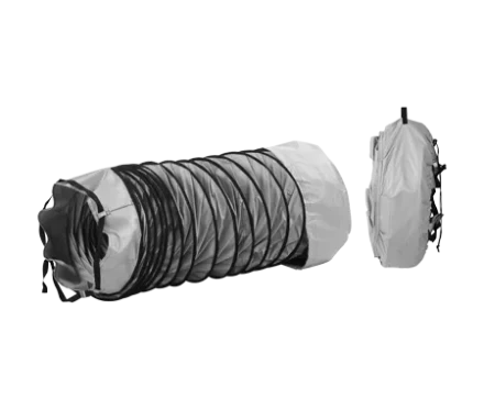 Комплект: рукав гибкий из ПВХ (350 мм, длина 6 м), сумка и фиксирующий ремень для теплогенераторов BALLU EC, EC/S, JUMBO купить в Кургане