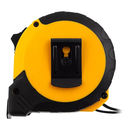 Рулетка Denzel 8м х 25мм, двухкомп. корпус, кнопка-пауза, 31544 купить в Кургане