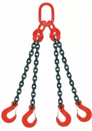Строп цепной четырехветвевой 4СЦ 6.7 т L=1 м 8 кл купить в Кургане