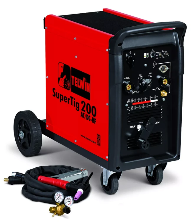 Сварочный аппарат Telwin  SUPERTIG 200 AC/DC-HF  TIG ACCESSORIES   купить в Кургане