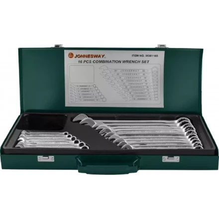 Набор ключей комбинированных 6-24мм 16предметов Jonnesway W26116S 47403 купить в Кургане