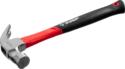 Молоток-гвоздодер STAYER со стеклопластиковой рукояткой серия МАСТЕР купить в Кургане